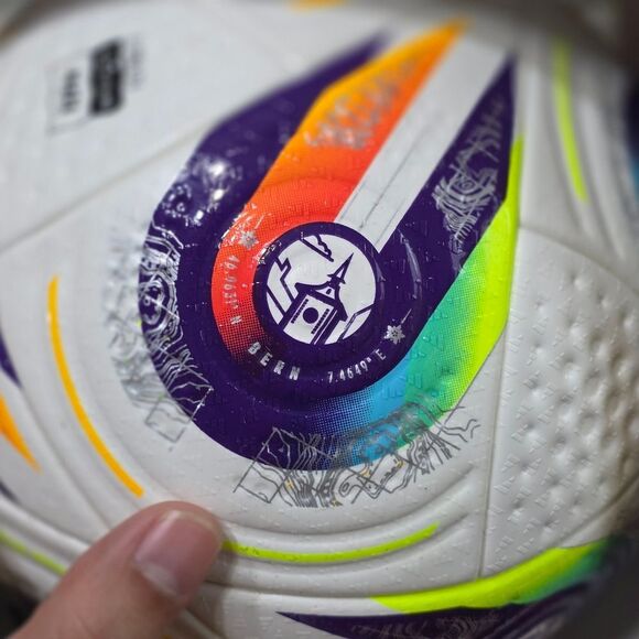 Adidas UEFA Euro Pro Match Soccer Ball Women's Euro Cup Switzerland 2025 New LE - Picture 8 of 13